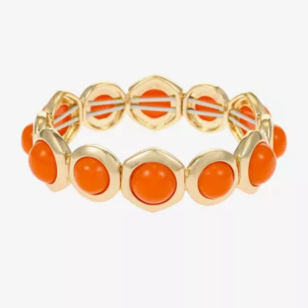 Liz Claiborne Hexagon Womens Stretch Bracelet