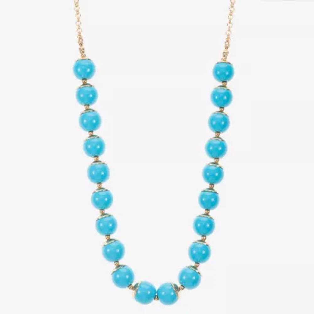 Liz Claiborne Womens 17 Inch Collar Necklace