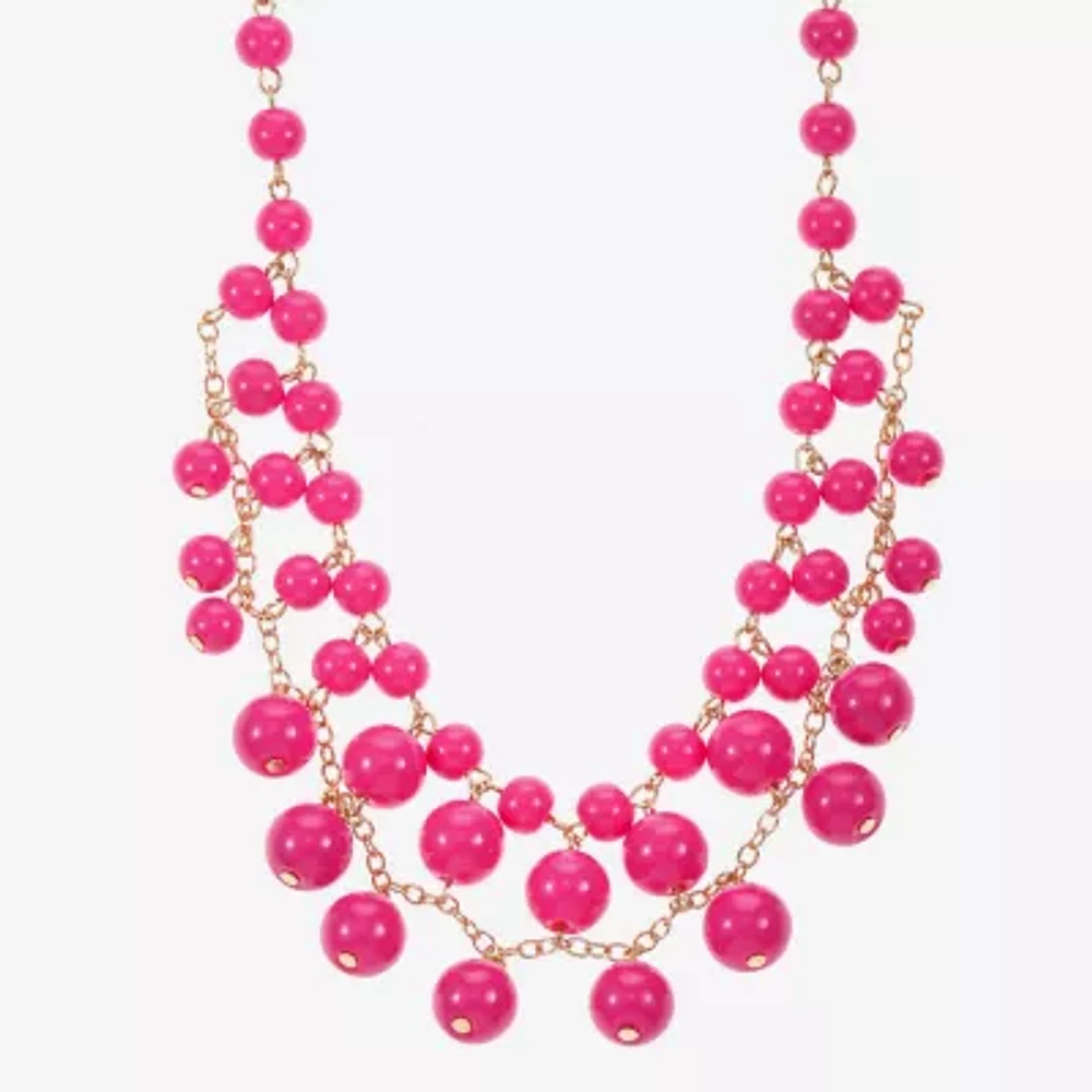 Liz Claiborne Womens 18 Inch Statement Necklace