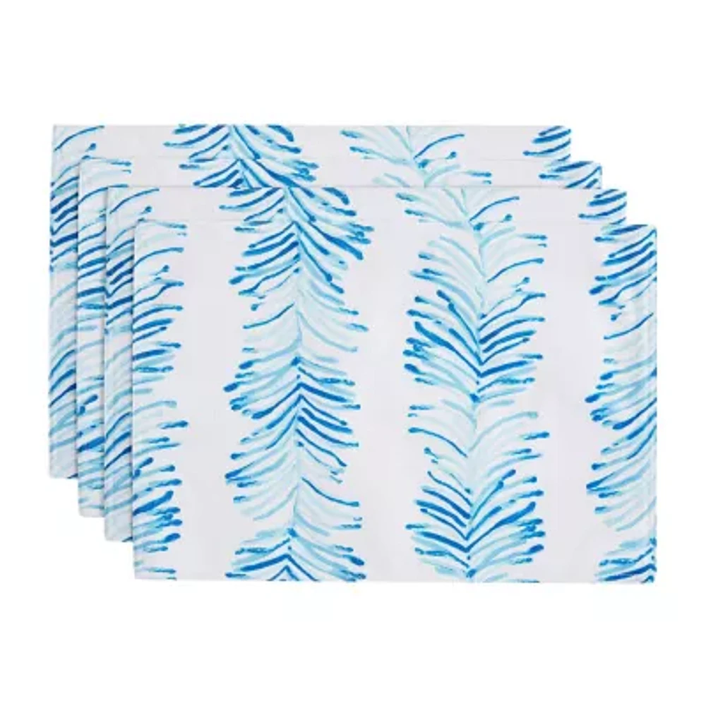 IZOD Seagrass Stripe 4-pc. Placemat