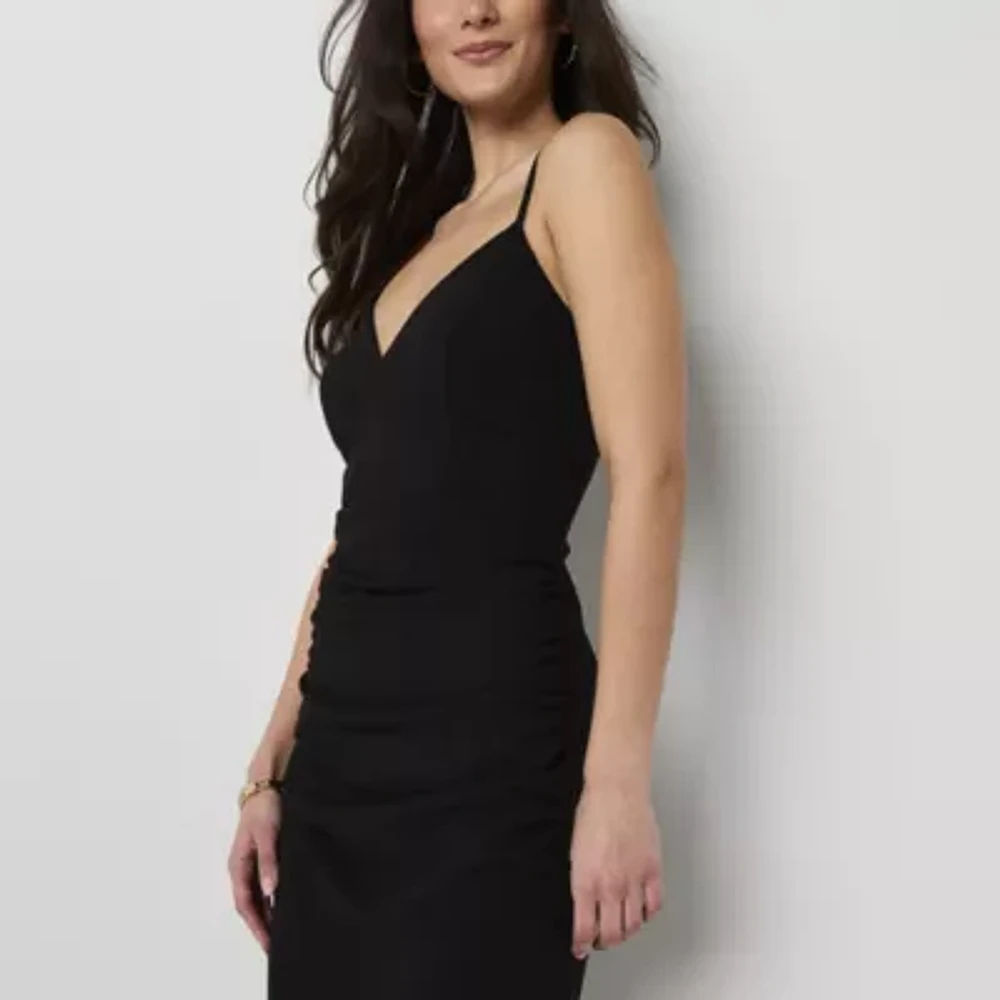 Emerald Sundae Womens Sleeveless Juniors Bodycon Dress