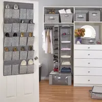 Kennedy International 20-Compartment Shoe Rack