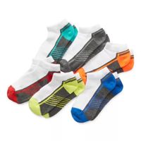 Xersion Little & Big Kid Boys 6 Pair Low Cut Socks