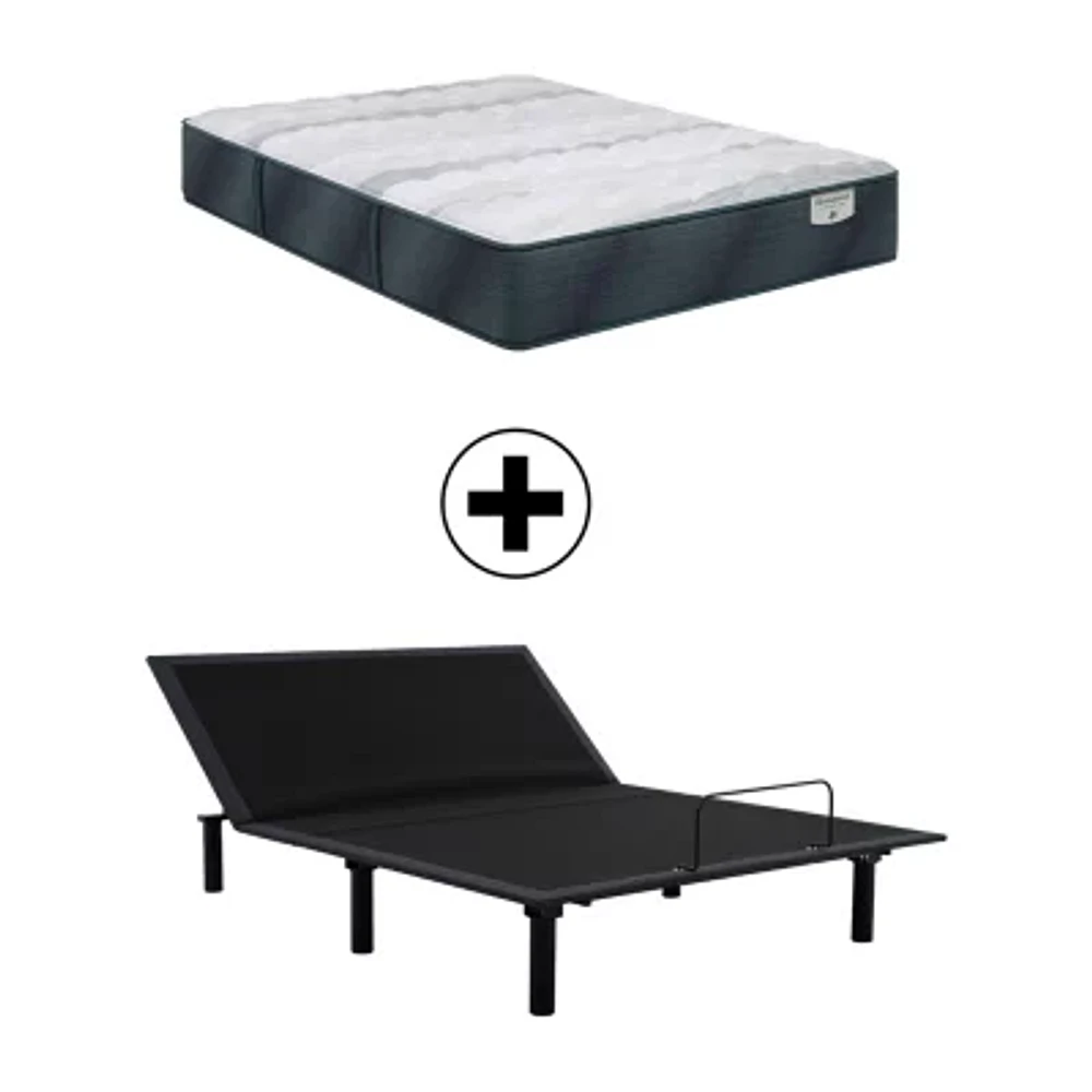 Beautyrest Harmony Lux Anchor Island 12.5" Firm Tight Top - Mattress + Adjustable Base