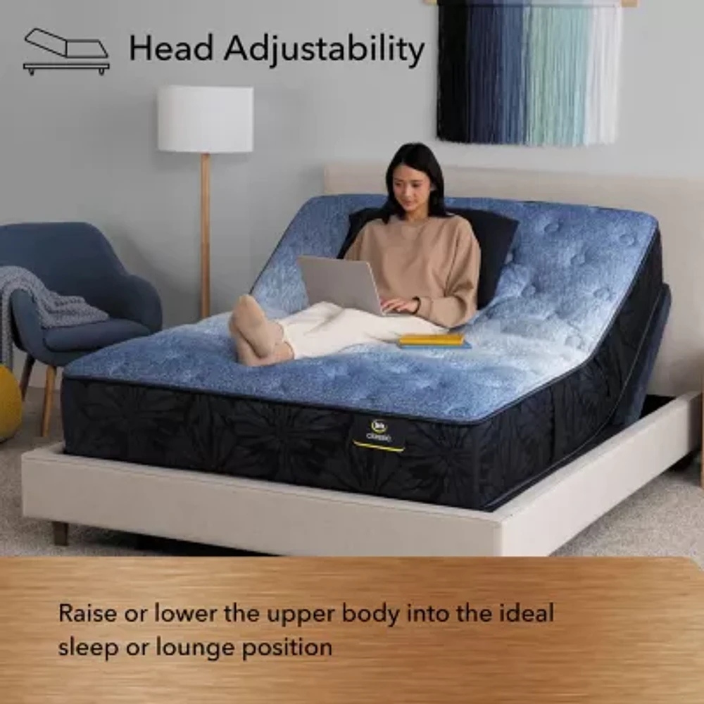 Beautyrest Harmony Beachfront Bay 12" Firm Tight Top - Mattress + Adjustable Base