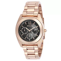 Invicta Angel Womens Rose Goldtone Stainless Steel Bracelet Watch 23751