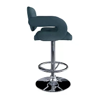 Corliving 2-pc. Upholstered Tufted Swivel Bar Stool