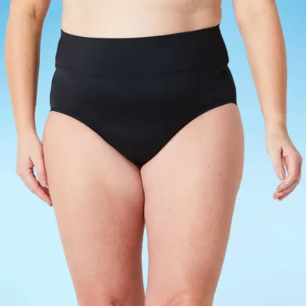 Trimshaper High Waist Bikini Swimsuit Bottom Plus