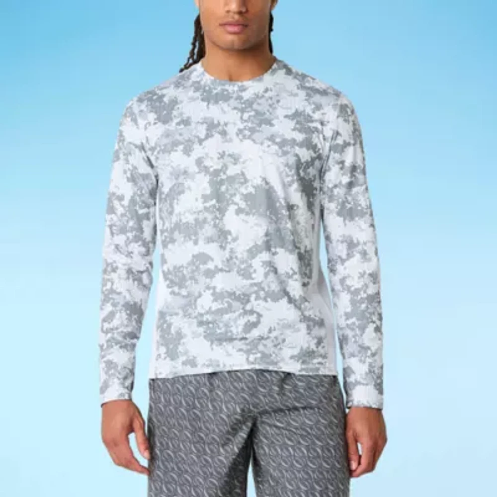 Free Country Camouflage Swim Shirt