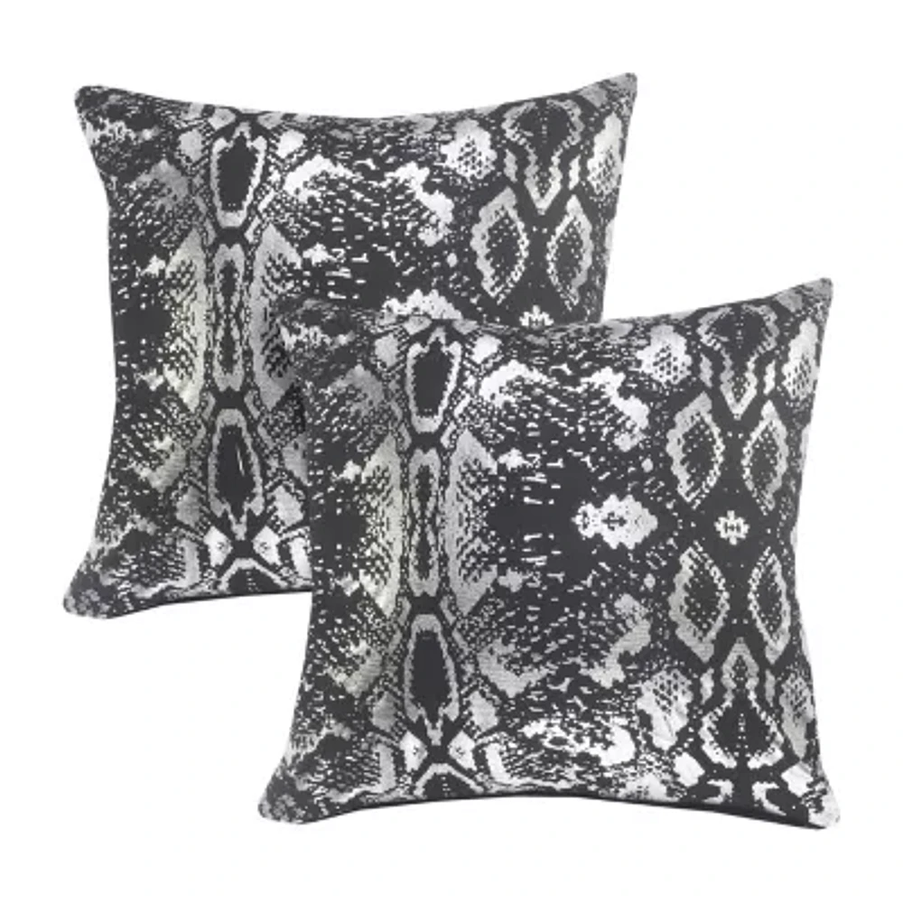 Lr Home Pau Abstract Set Square Throw Pillow