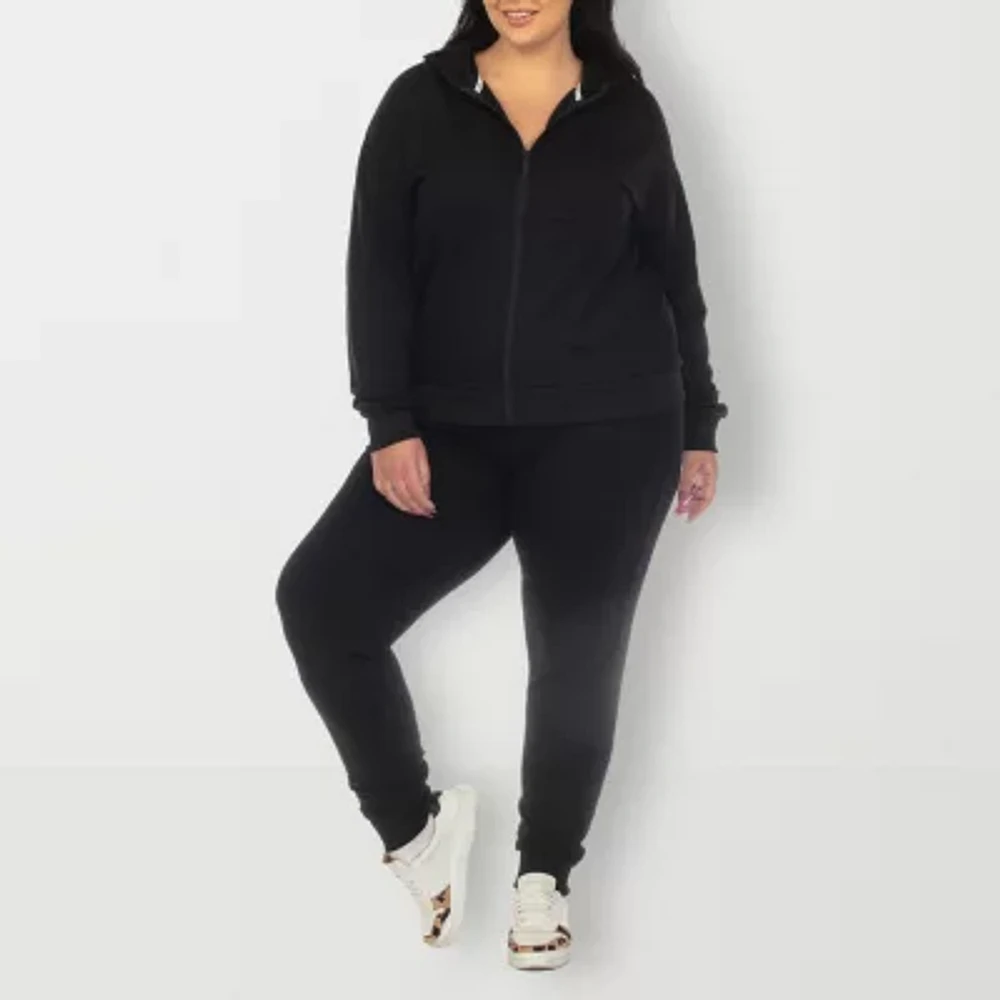 White Mark 2-pc. Track Suit Plus