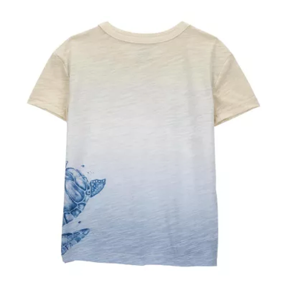 Carter's Toddler Boys Round Neck Short Sleeve Regular Fit Graphic T-Shirt