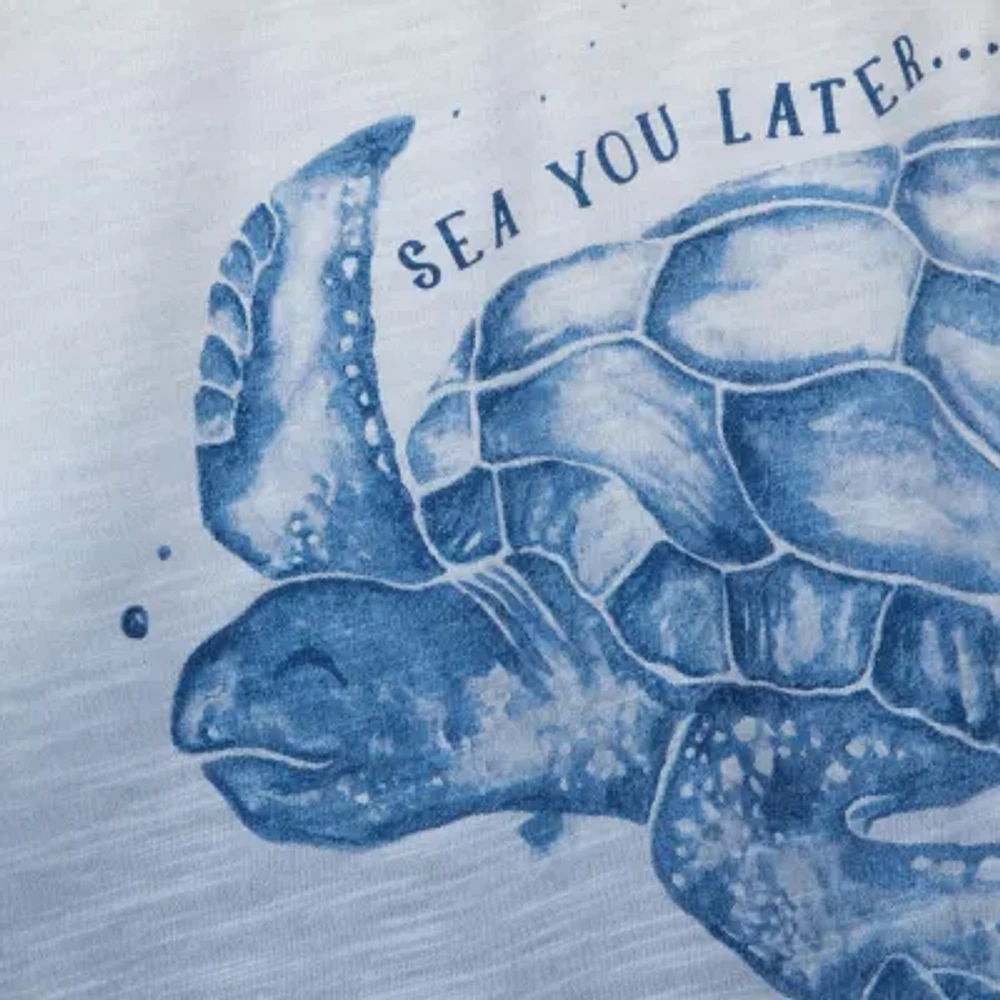 Carter's Toddler Boys Round Neck Short Sleeve Regular Fit Graphic T-Shirt