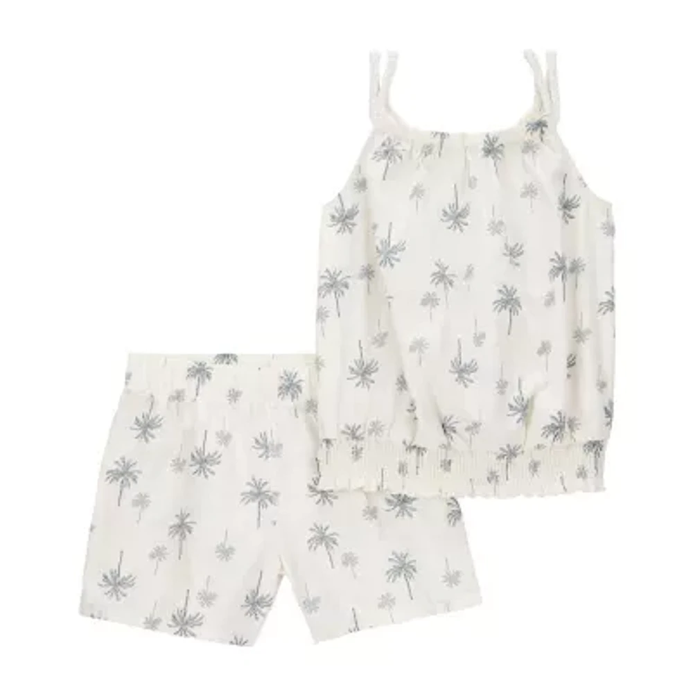 Carter's Little & Big Kid Girls 2-pc. Short Set