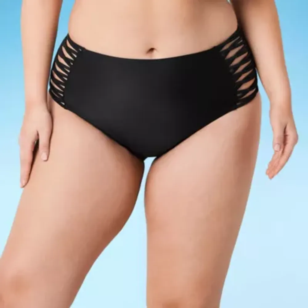 Decree High Waist Bikini Swimsuit Bottom Juniors Plus