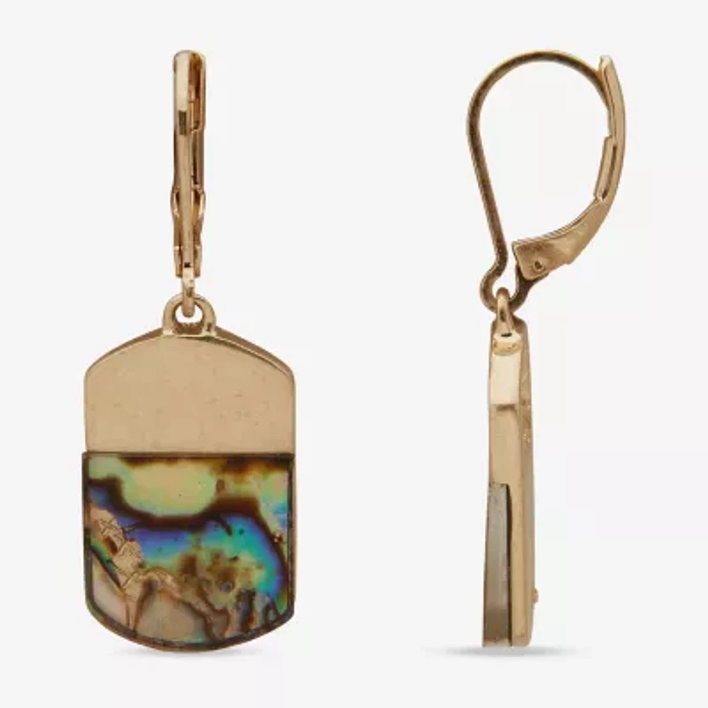 a.n.a Gold Tone Womens Drop Earrings