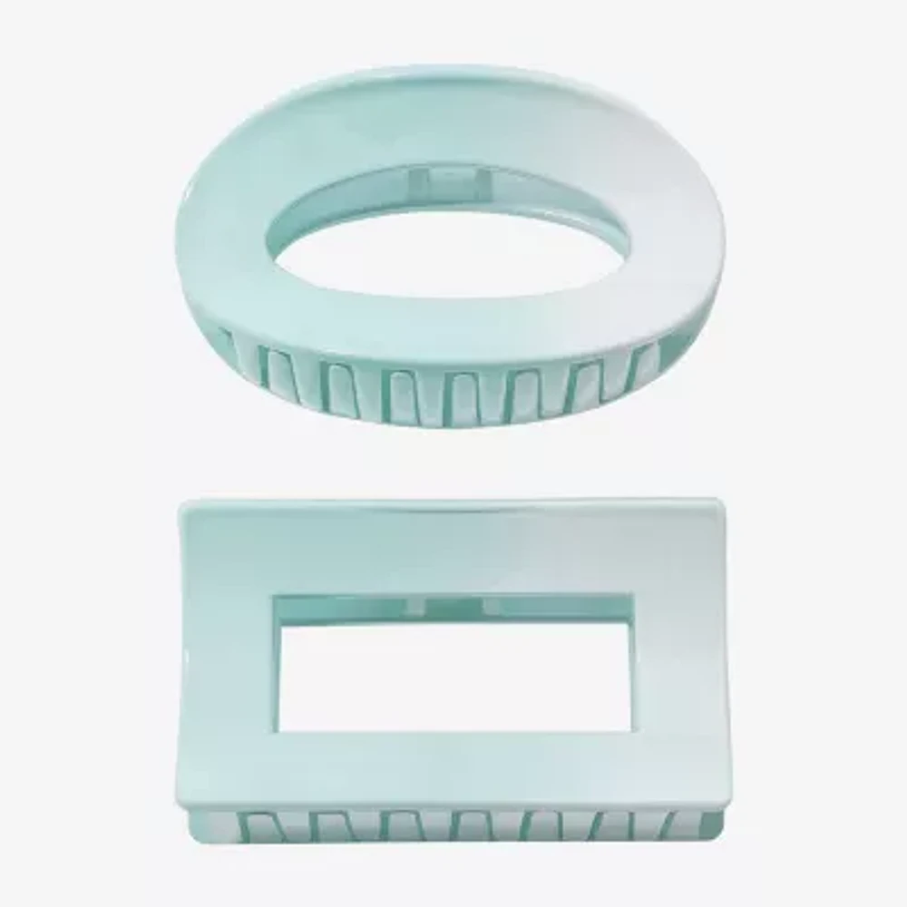 Arizona Light Blue Cut Out 2-pc. Hair Clip