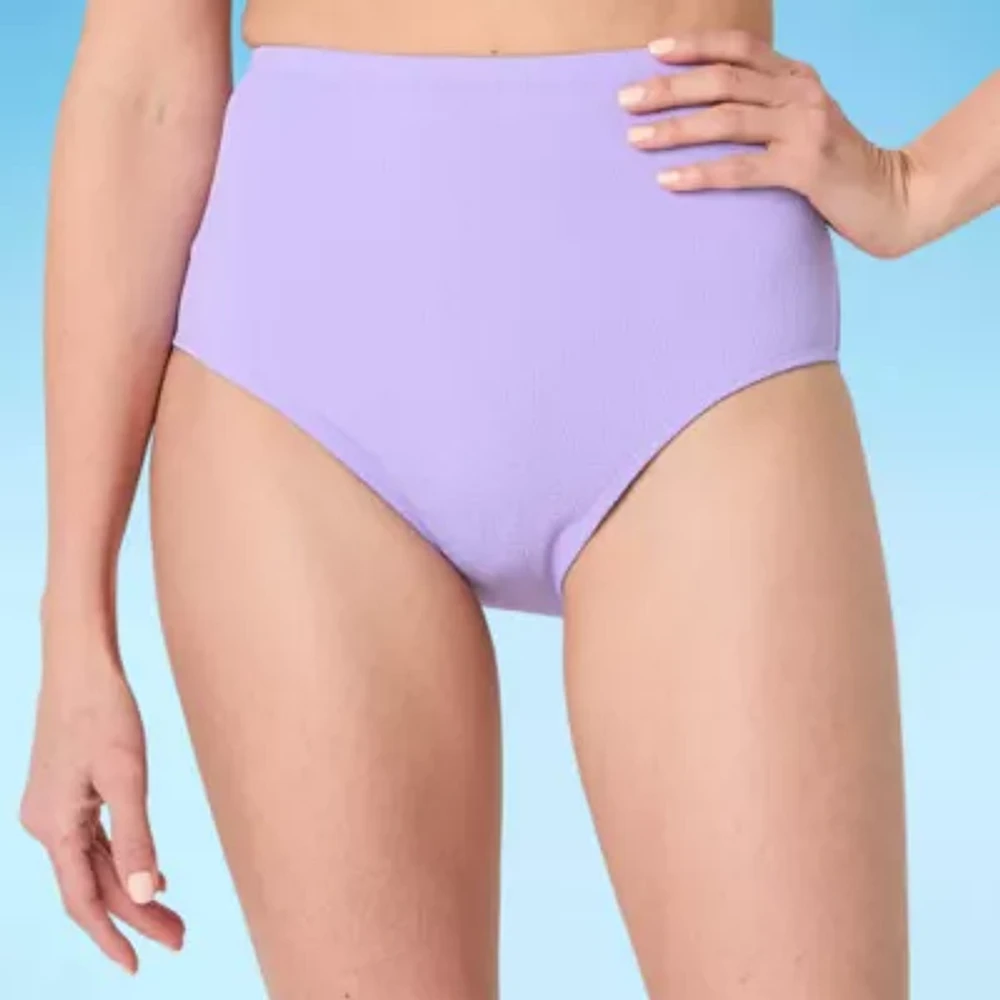 Liz Claiborne High Waist Bikini Swimsuit Bottom