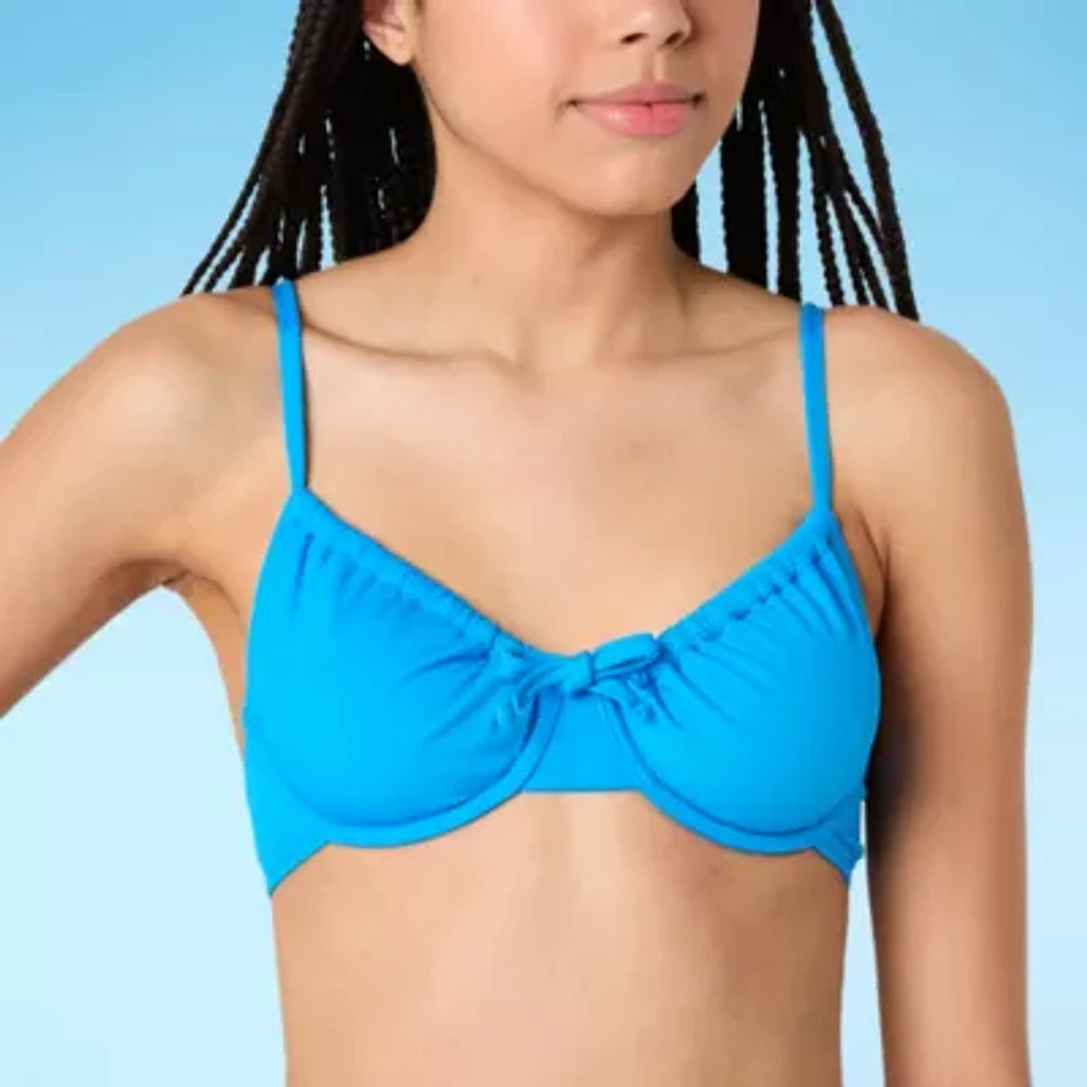 Forever 21 Womens Adjustable Straps Juniors Bralette Bikini Swimsuit Top