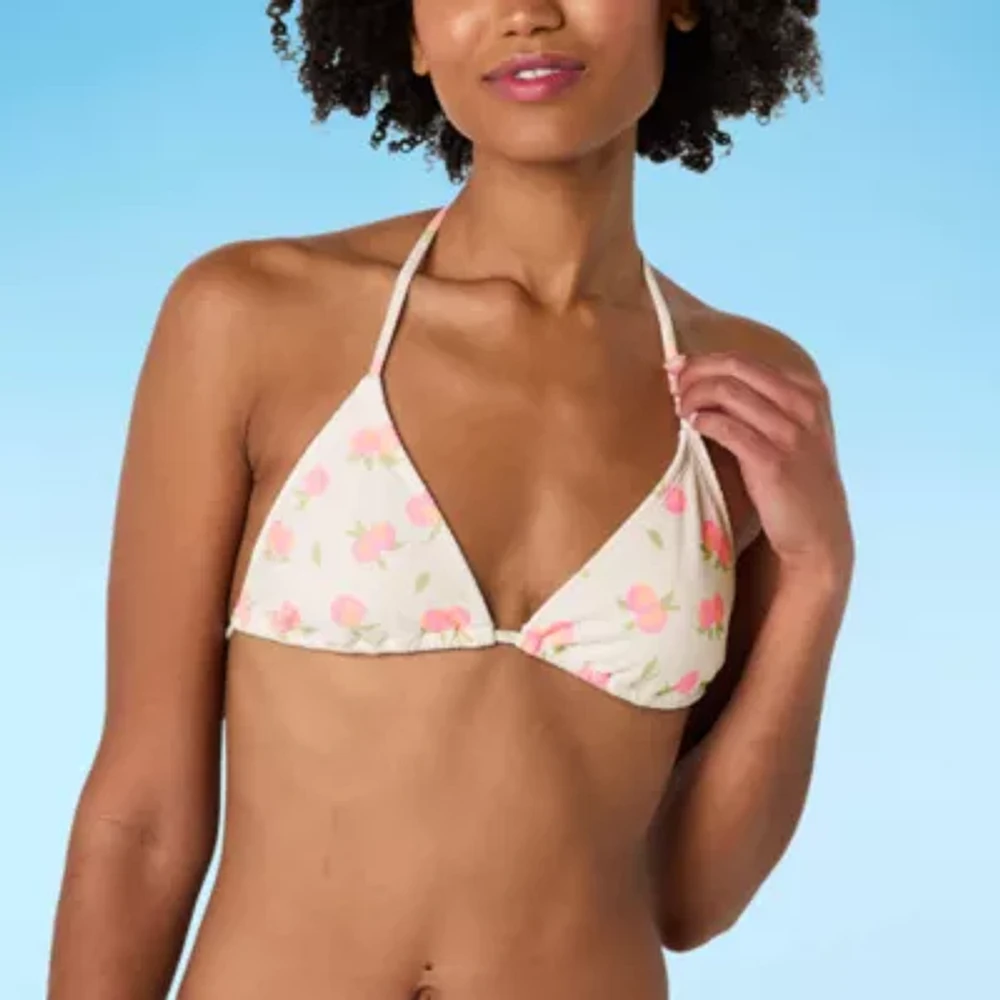 Forever 21 Womens Adjustable Straps Dots Juniors Bralette Bikini Swimsuit Top