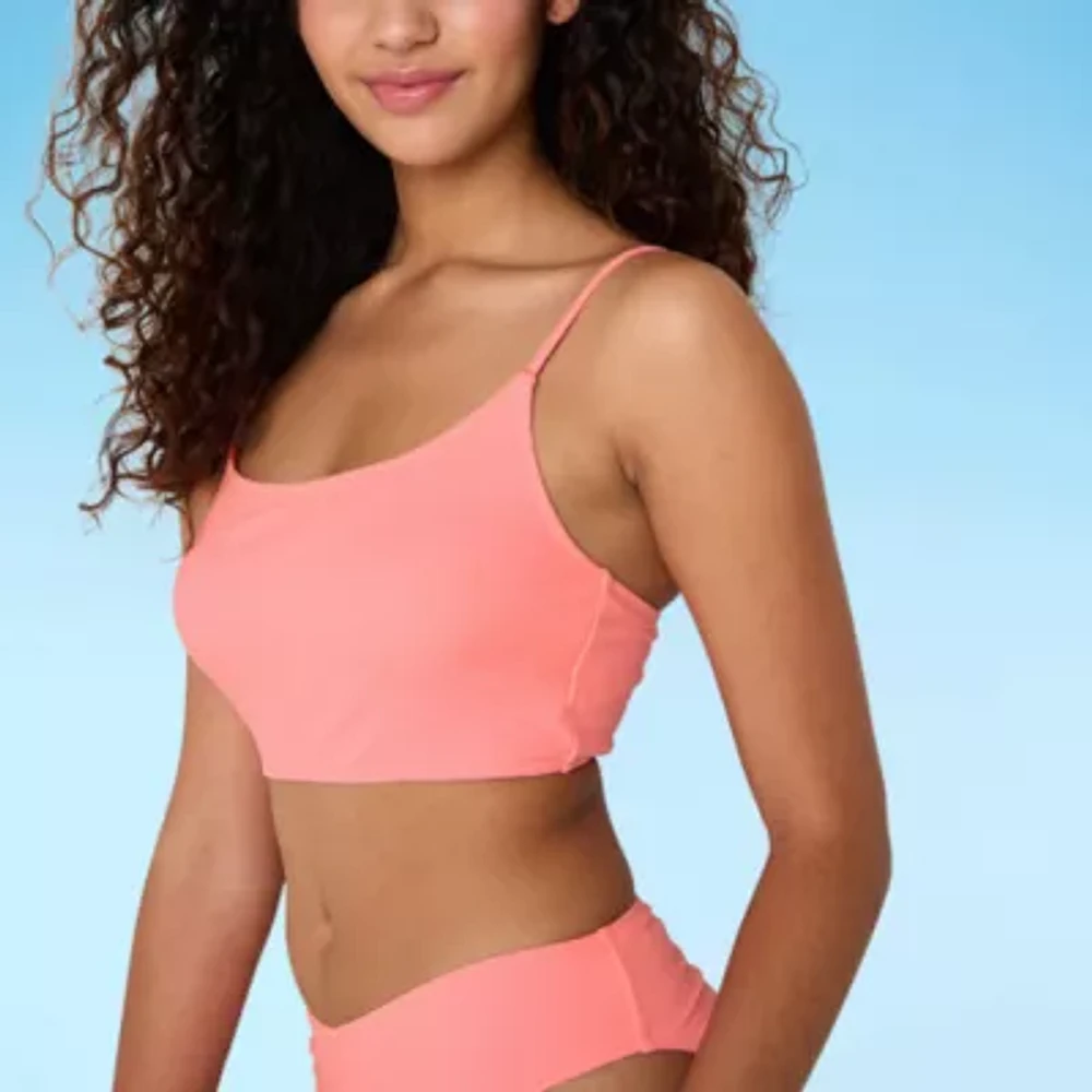 Forever 21 Womens Adjustable Straps Juniors Bralette Bikini Swimsuit Top