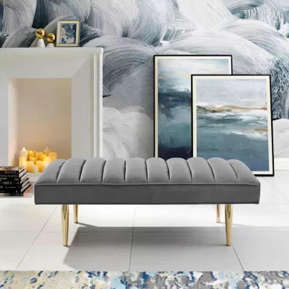 Inspired Home® Denver Upholstered Bench