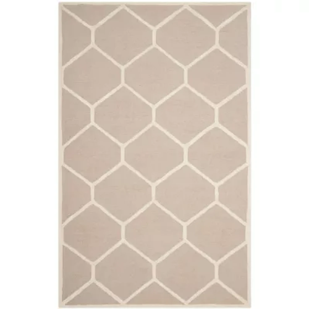 Safavieh Tryik Geometric Hand Tufted Wool Rug