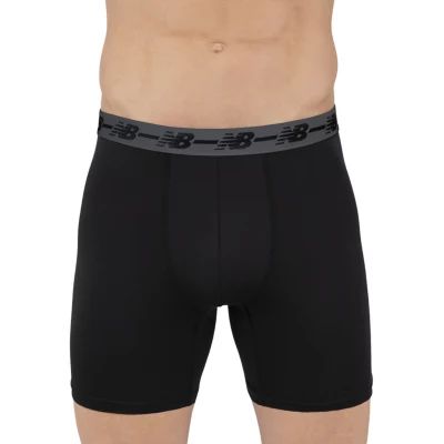 New Balance Mens 4 Pack Boxer Briefs