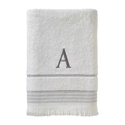 Saturday Knight Casual Monogram Bath Towel