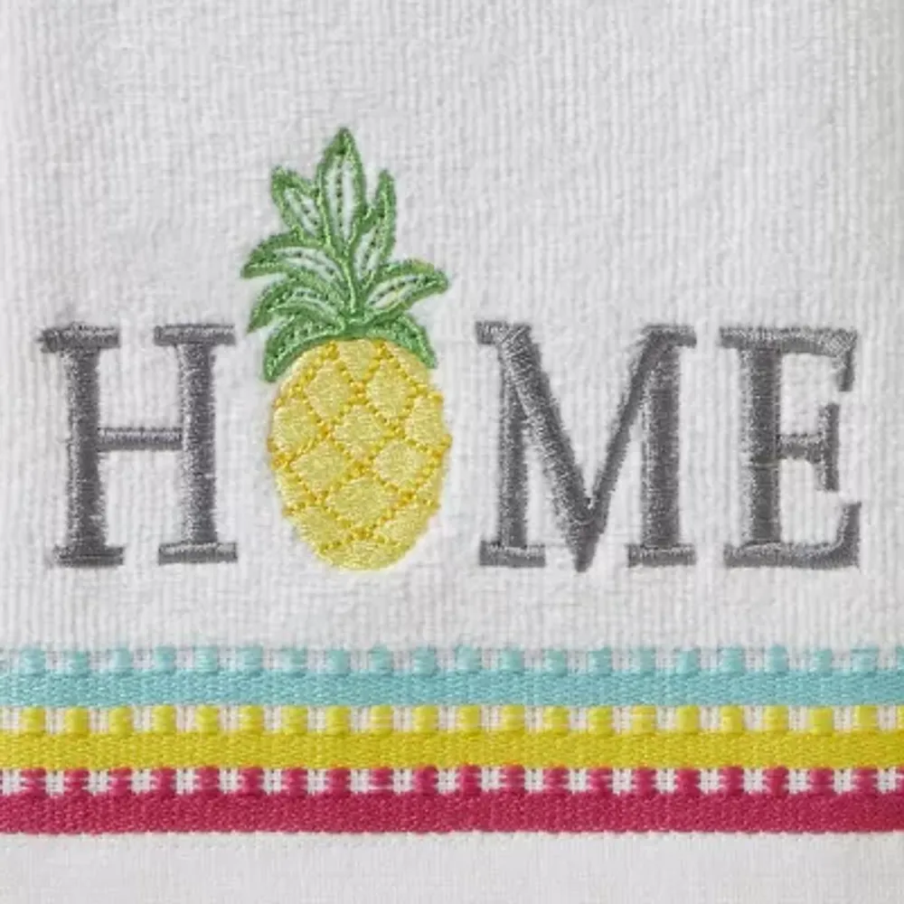 Saturday Knight Pineapple Home 2-pc. Hand Towel
