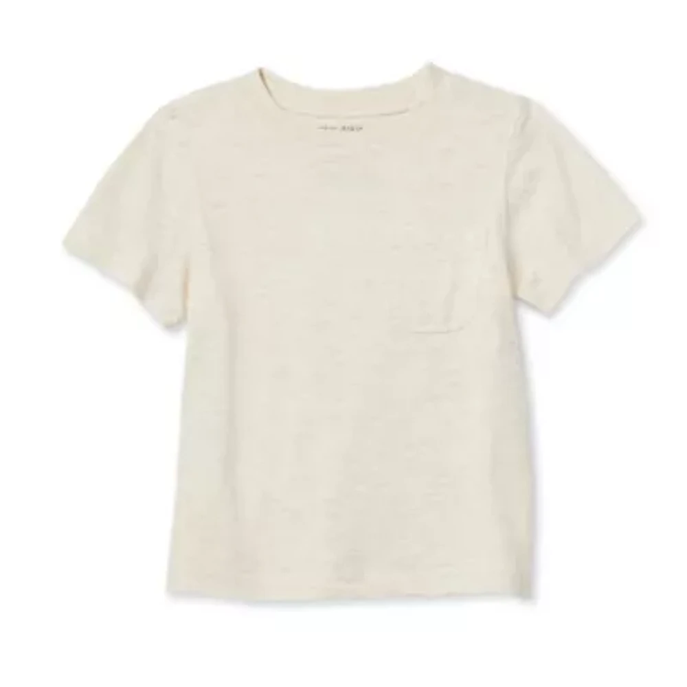 Okie Dokie Toddler & Little Boys Crew Neck Short Sleeve T-Shirt