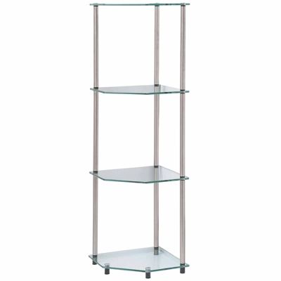 Wes 4-Tier Corner Shelf