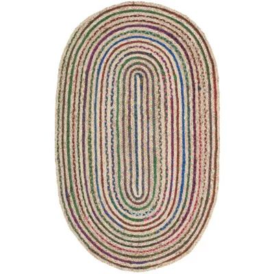 Safavieh Amaia Striped Oval Rug