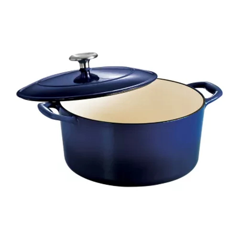 Tramontina Gourmet 5.5-qt. Enameled Cast Iron Covered Round Dutch Oven