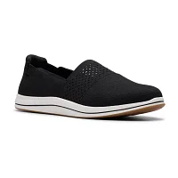 Clarks Cloudsteppers Breeze Vibe Womens Round Closed Toe Slip-On Shoe