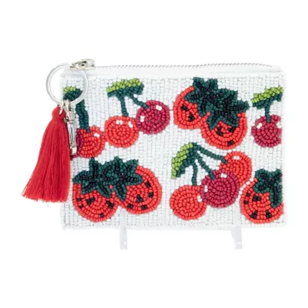 SOL and MER Beaded Coin Purse