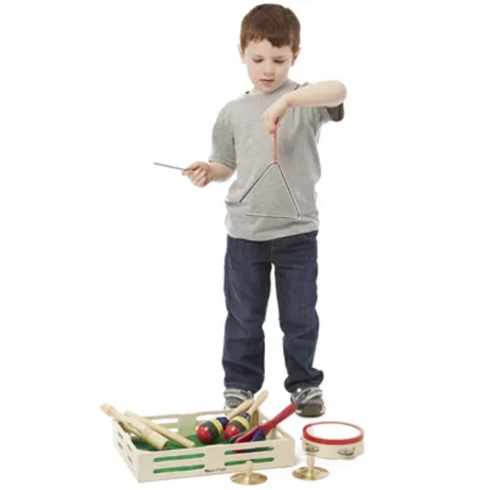 Melissa & Doug Band-In-A-Box Clap! Clang! Tap! Musical Instrument