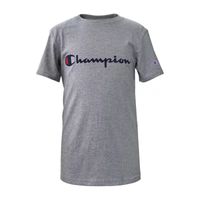 Champion Big Kid Boys Crew Neck Short Sleeve Regular Fit Graphic T-Shirt