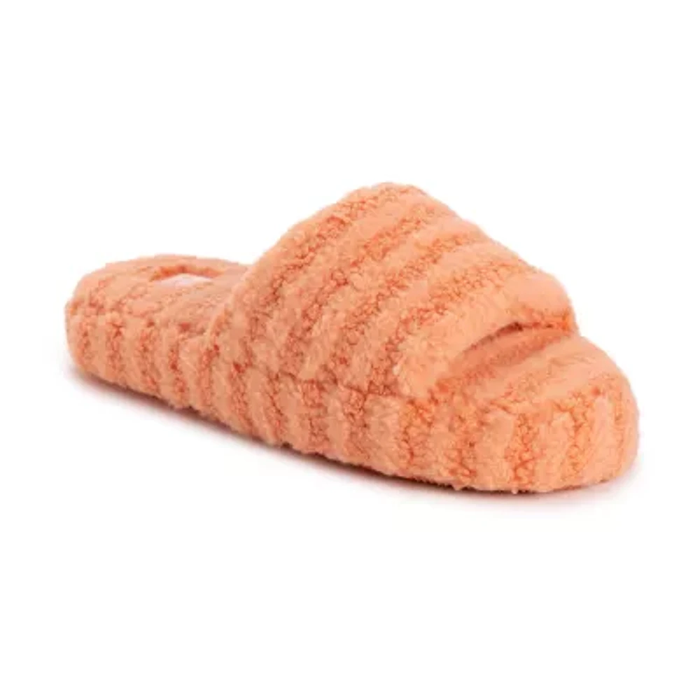Muk Luks Orla Womens Memory Foam Slip-On Slippers