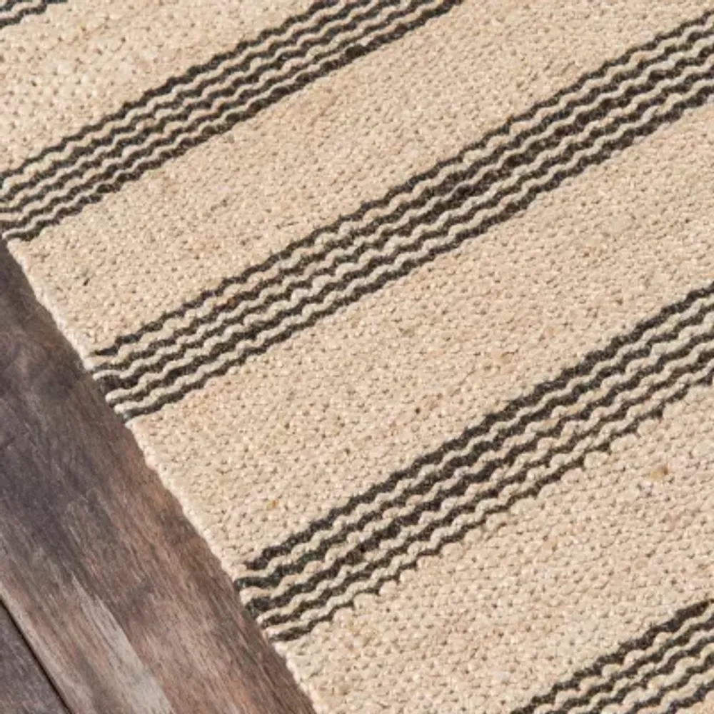 Momeni Light House 2 Striped Indoor Rectangular Area Rug