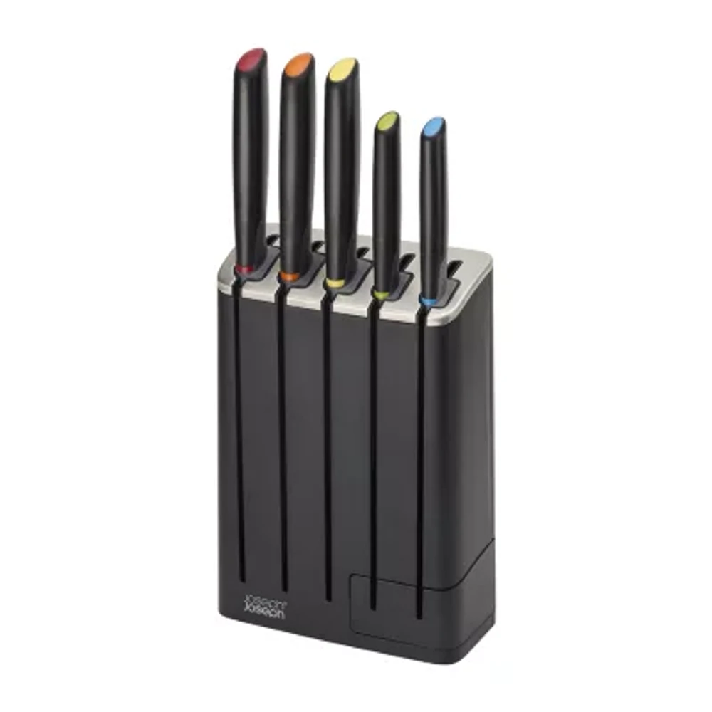 Joseph Joseph Elevate 6-pc. Slim Knife Block Set