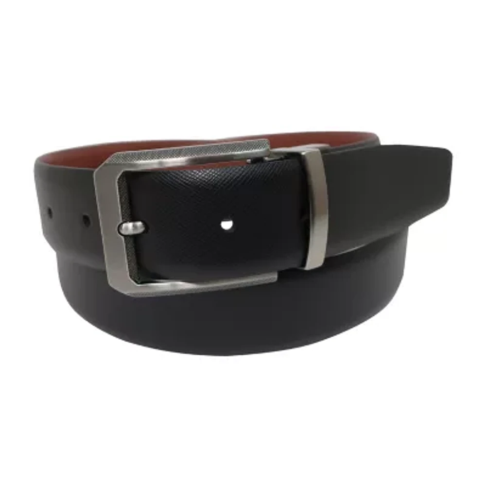 Collection By Michael Strahan Saffiano Mens Belt