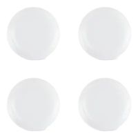 Home Expressions Porcelain Coupe 4-pc. Salad Plate