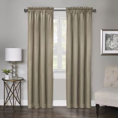 Regal Home Regency Rod Pocket Light-Filtering Single Curtain Panel