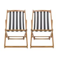 Loren Foldable Sling Chair 2-pc.