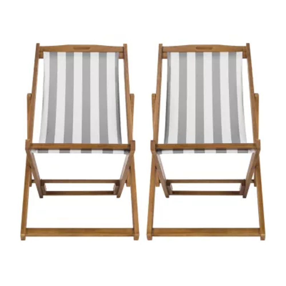 Loren Foldable Sling Chair 2-pc.