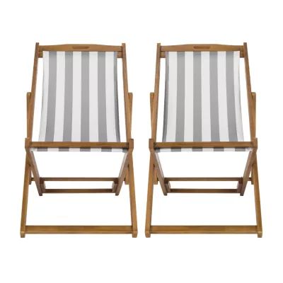 Loren Foldable Sling Chair 2-pc.