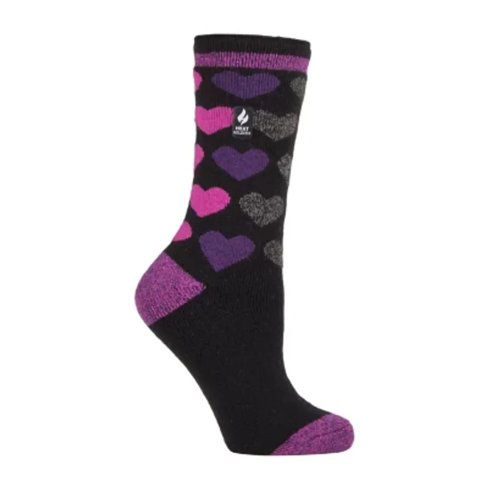 Heat Holders Womens 1 Pair Crew Socks
