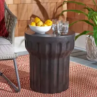 Vesta Weather Resistant Cement Side Table