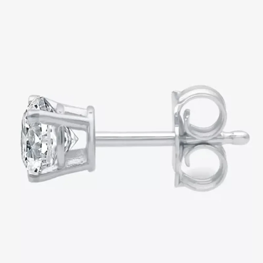 (H-I / I1) Ever Star 1/2 CT. T.W. Lab Grown White Diamond 10K Gold 5.2mm Single Earring